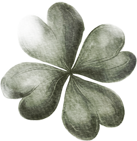 Stranger forest watercolor leaf
